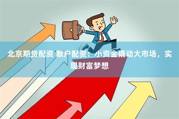 北京期货配资 散户配资：小资金撬动大市场，实现财富梦想